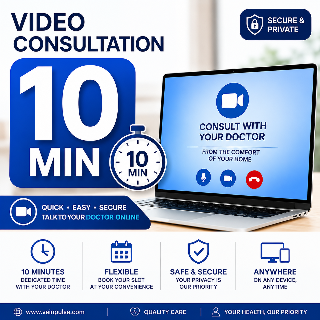 10 min Video Consultation