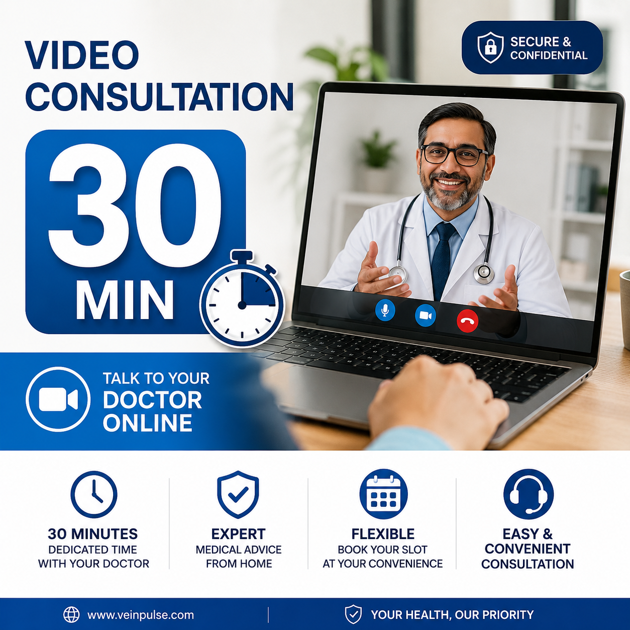 30 min VIDEO CONSULTATION